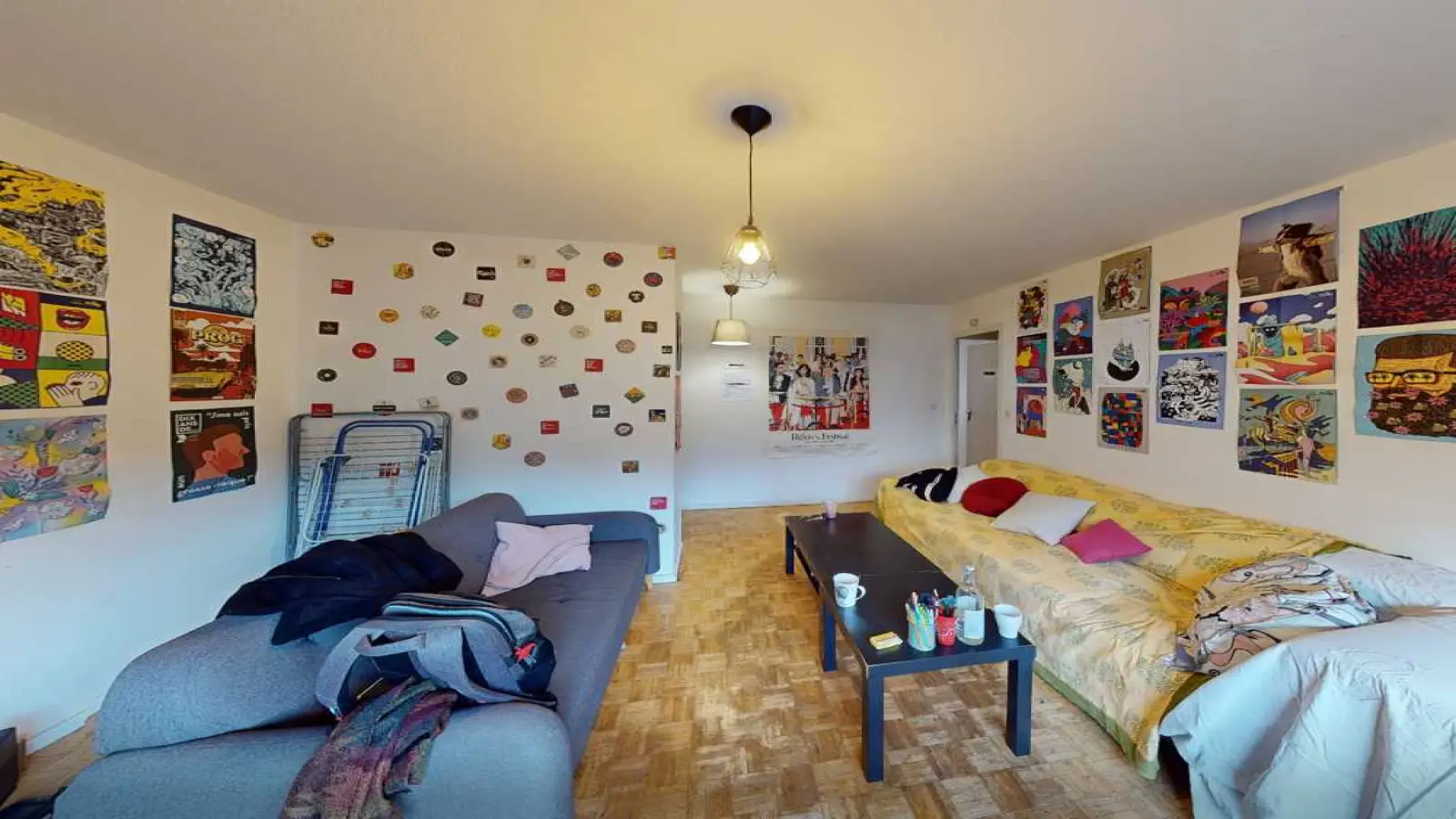 Chambre Rue de la Métallurgie à Lyon