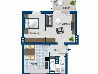 Wohnung Cracauer Straße in Magdeburg