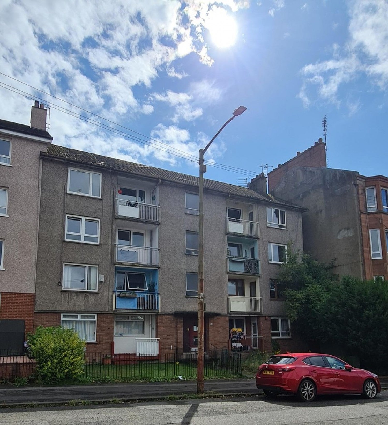Flat Pollokshaws Road in Glasgow