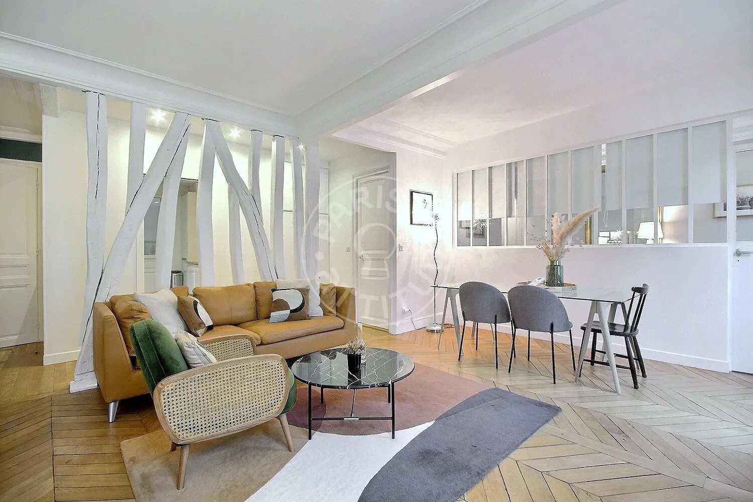 Flat Rue de Rivoli in Paris