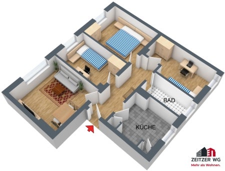 Wohnung Leipziger Straße in Zeitz