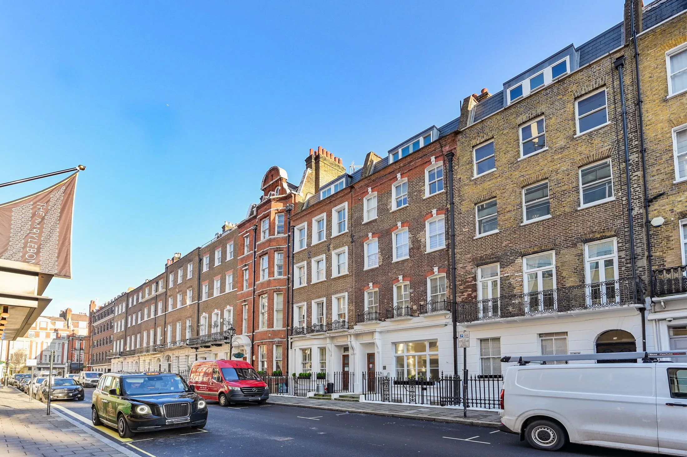 Flat Bulstrode Street in City of Westminster