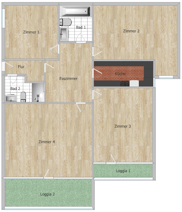 Wohnung Haid-und-Neu-Straße in Karlsruhe