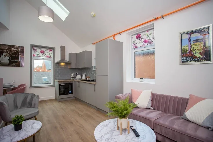 Flat North Parade in North Tyneside