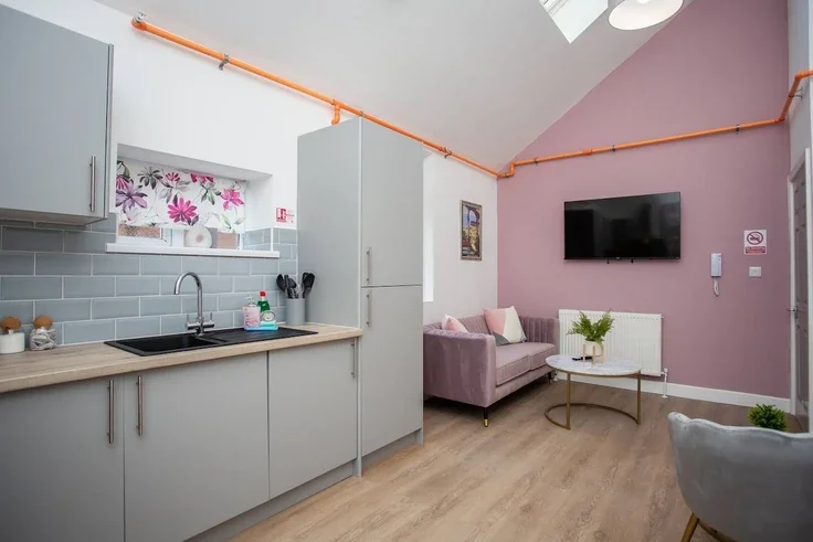 Flat North Parade in North Tyneside