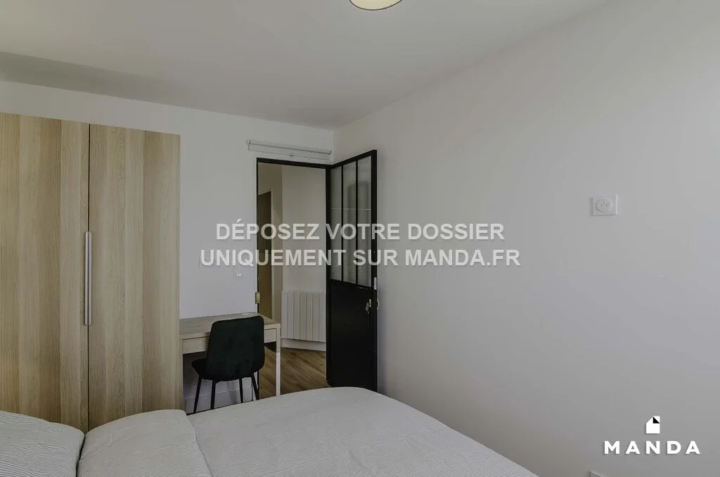 Chambre Place Georges Braque à Argenteuil