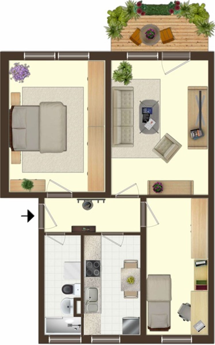 Wohnung Maienweg in Gera