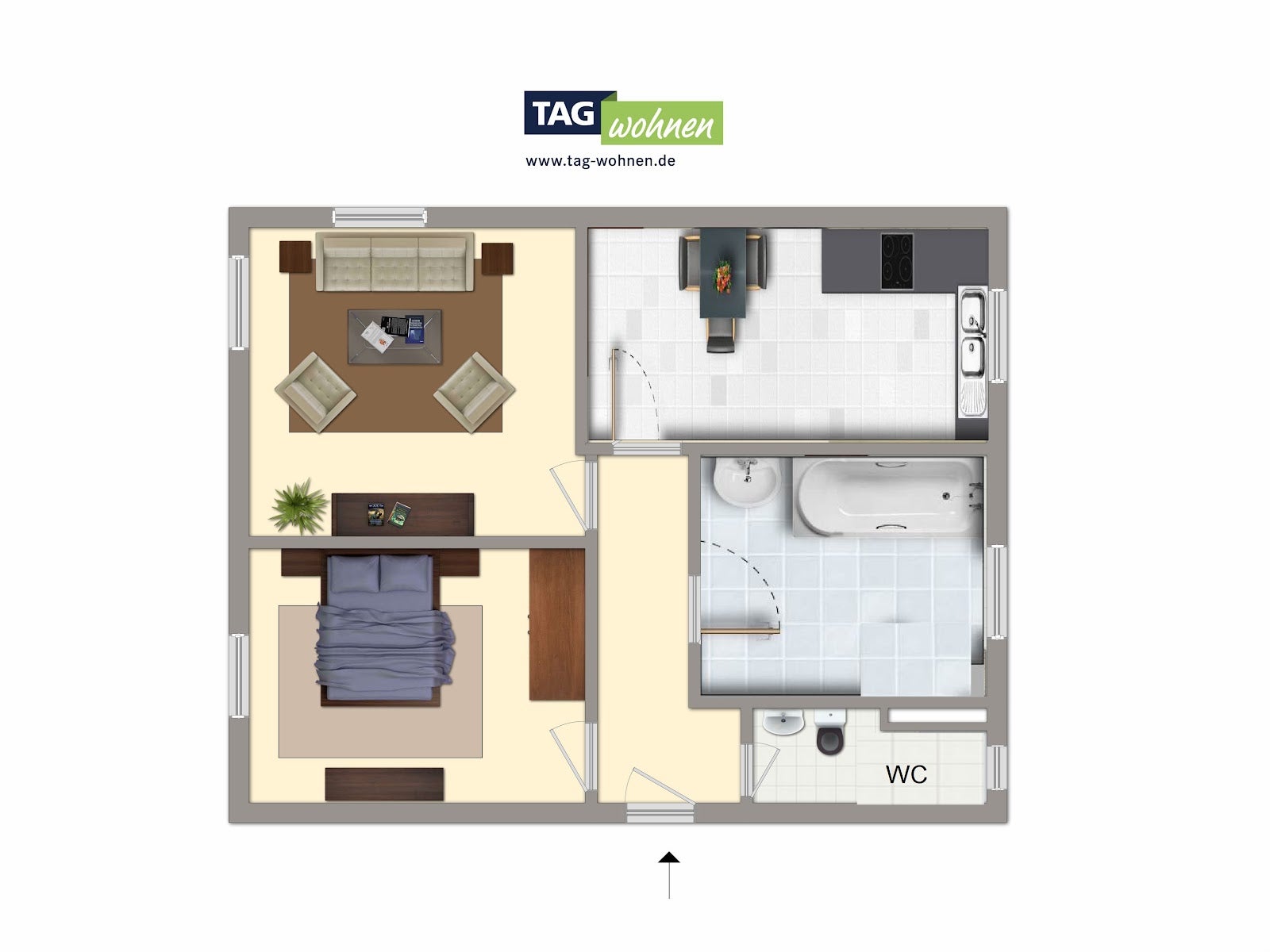 Wohnung Kreuzstraße in Meiningen