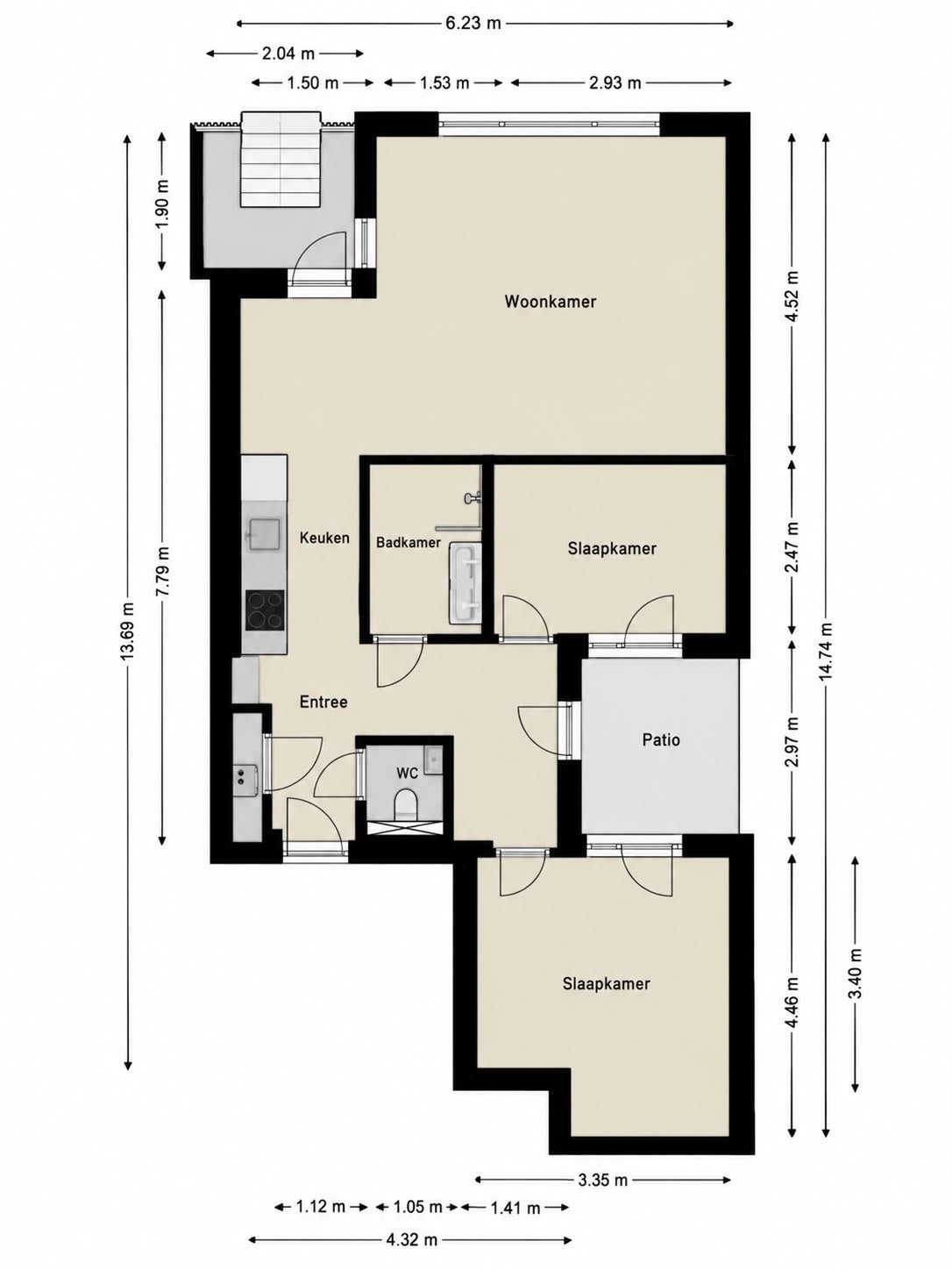 Appartement te huur: Willemstraat 27A, Eindhoven