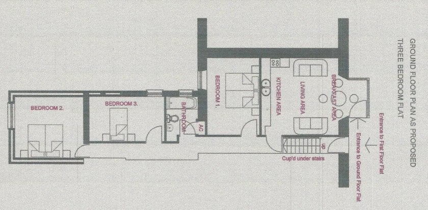 House Rhyddings Terrace in Swansea