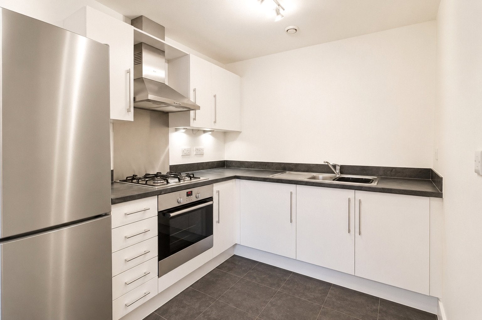 Flat Harrow Close in Borough of Runnymede