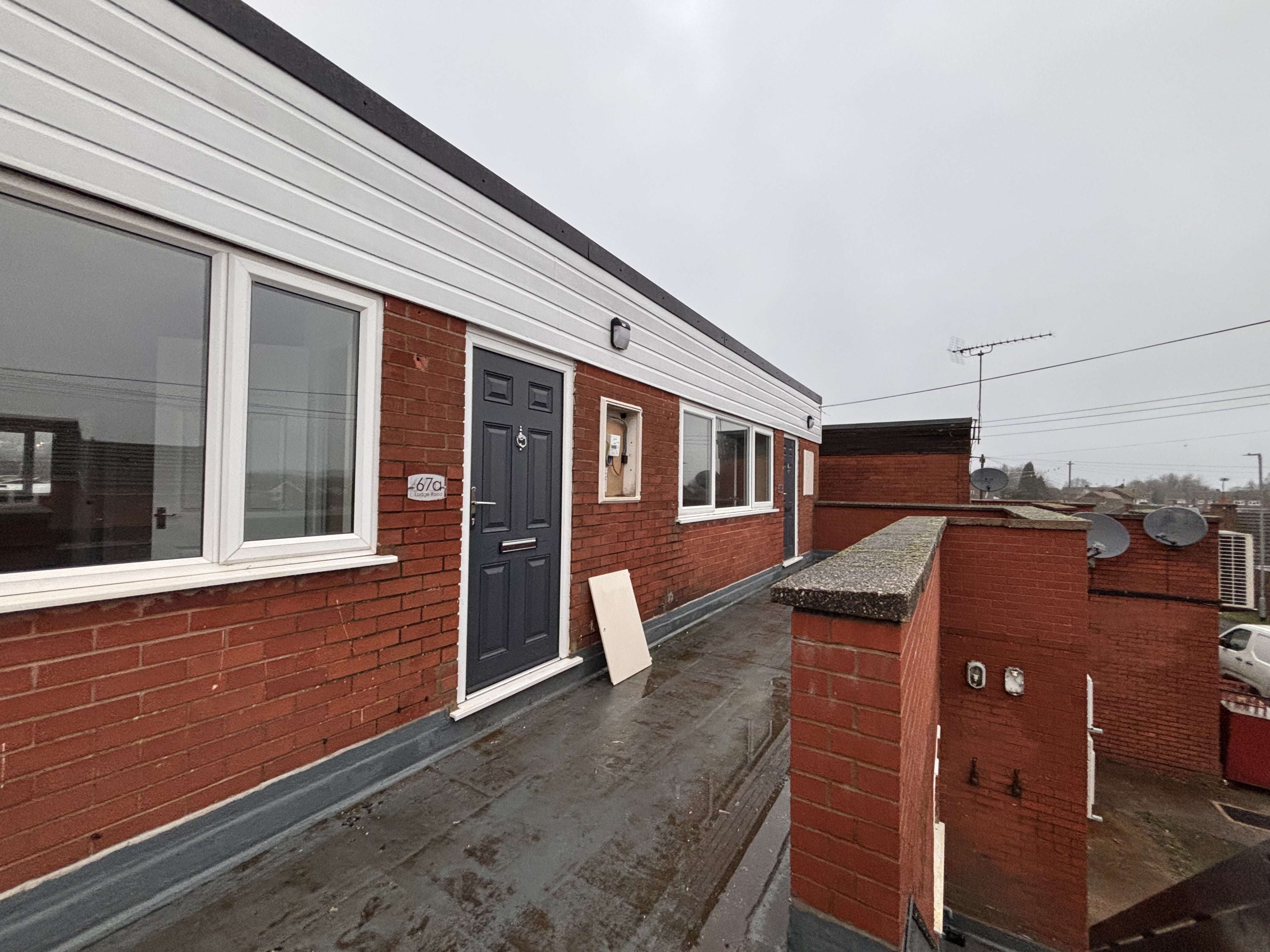 Flat Lodge Road in Cannock Chase