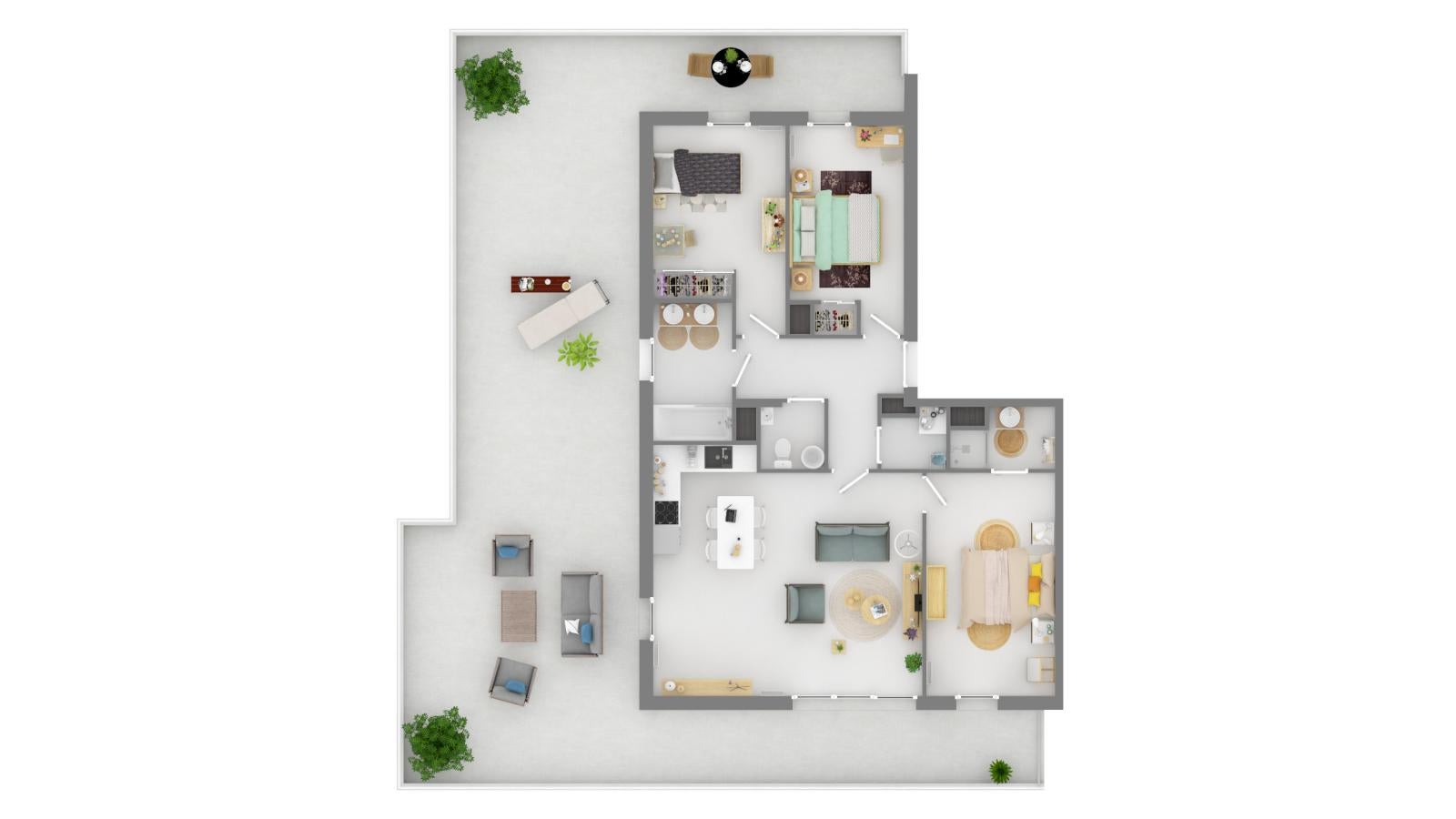 Flat Rue Édouard Mosse in Marseille