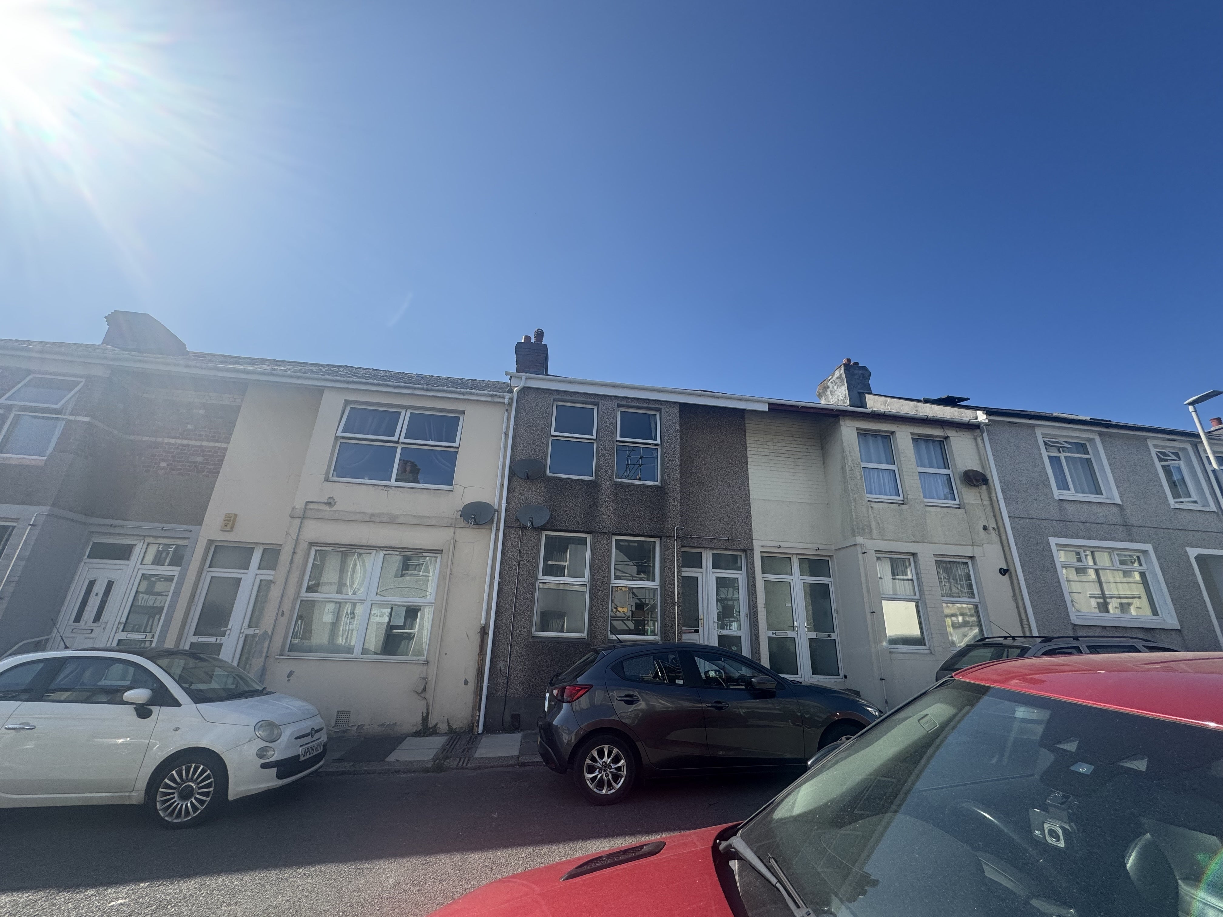 Flat Corporation Road in Plymouth