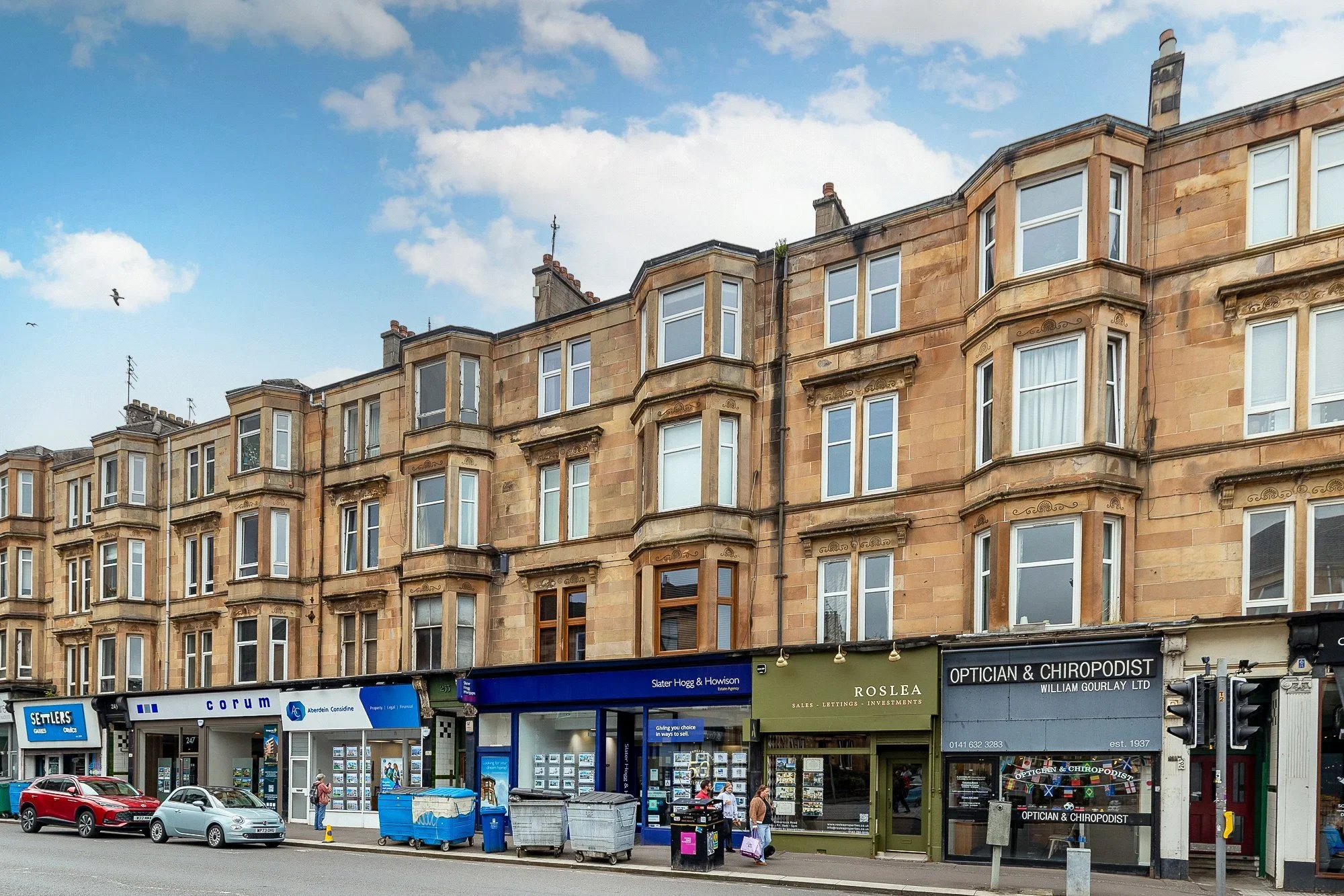 Flat Kilmarnock Road in Glasgow