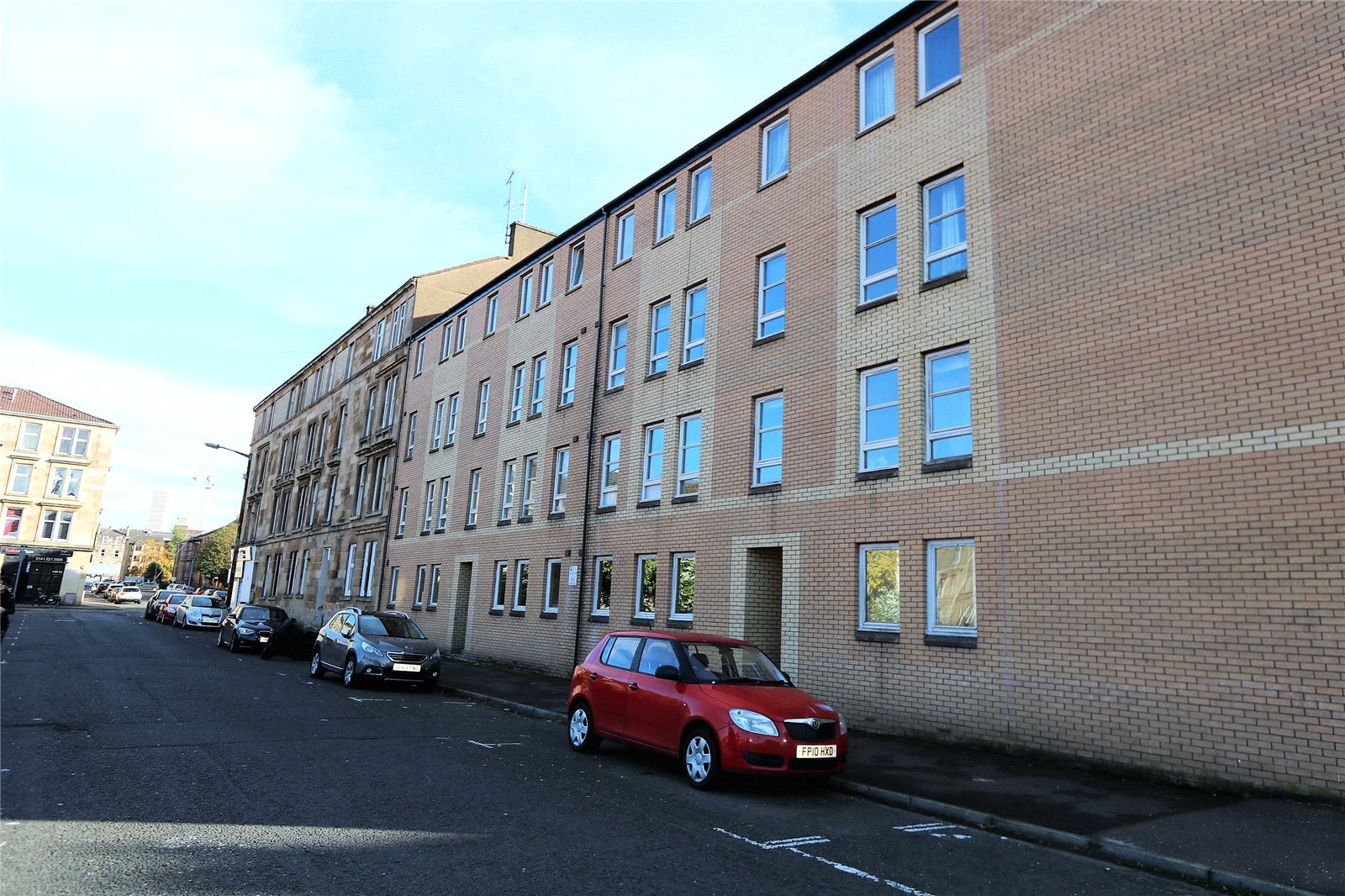 Flat Dover Street in Glasgow