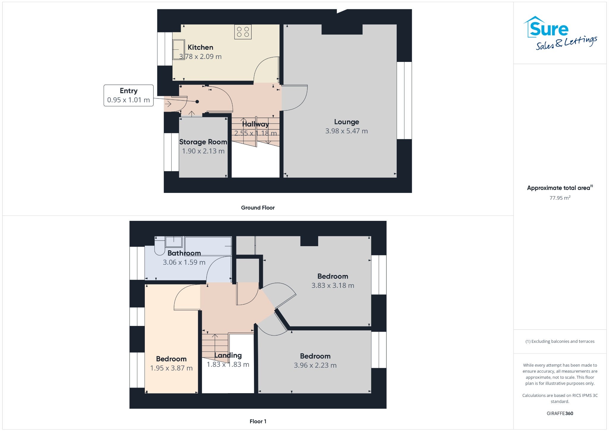 Flat Parkwood Drive in Dacorum