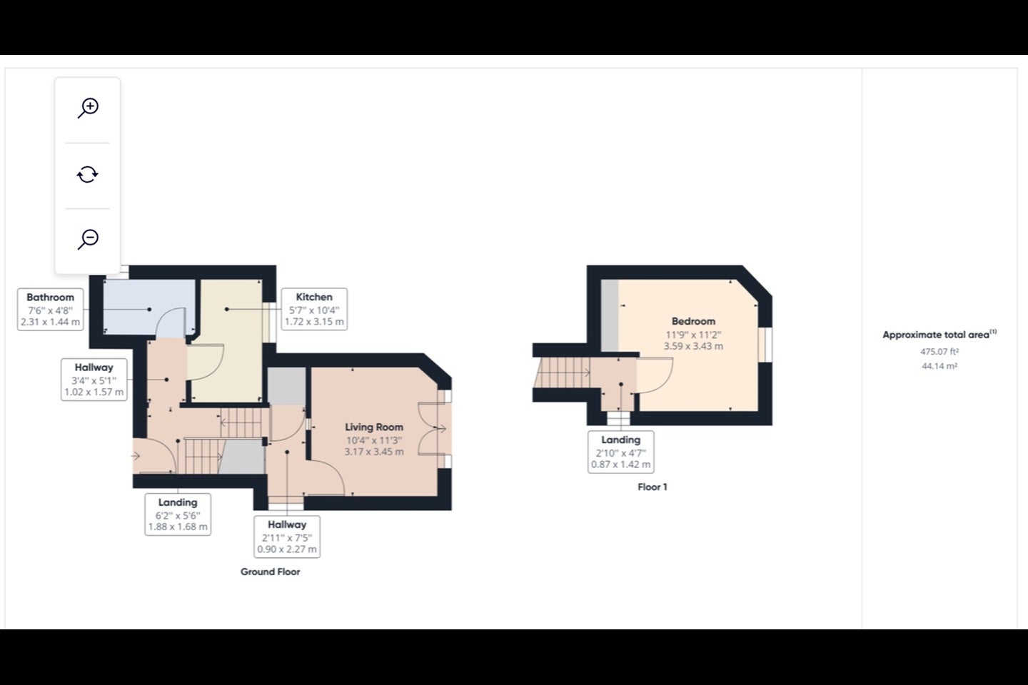Flat Cherry Orchard in Borough of Spelthorne