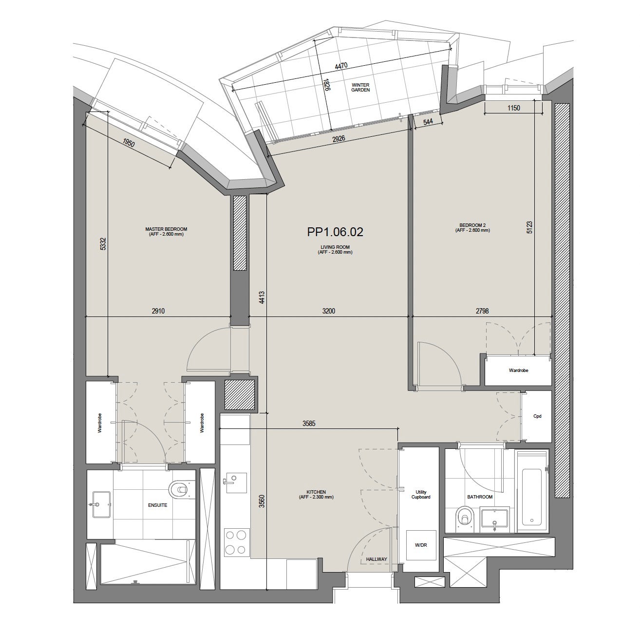 Flat Grayshott Road in Greater London