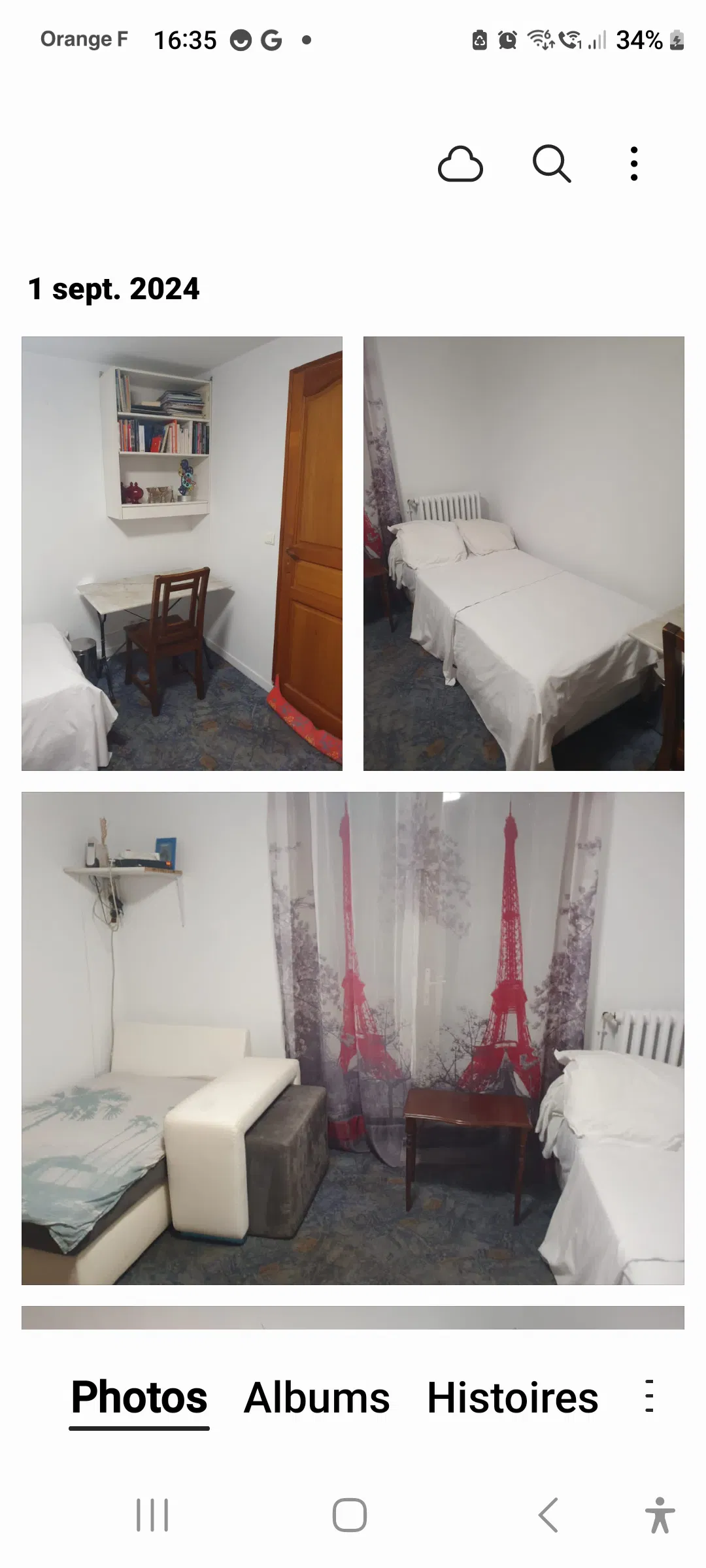 Chambre Allée de Paris à Saint-Ouen-sur-Seine