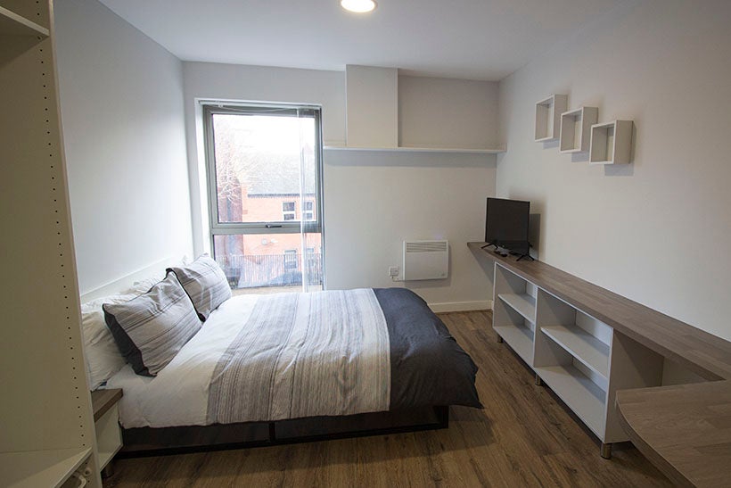 Flat Clare Street in Nottingham