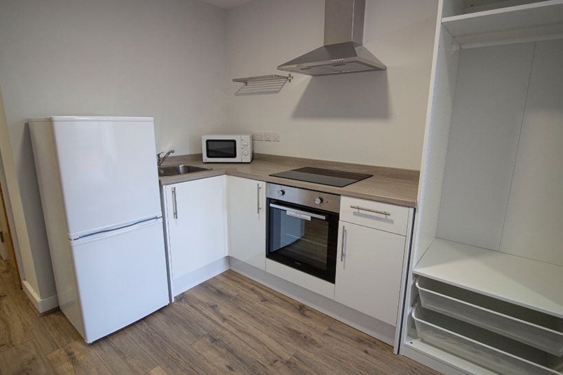 Flat Clare Street in Nottingham
