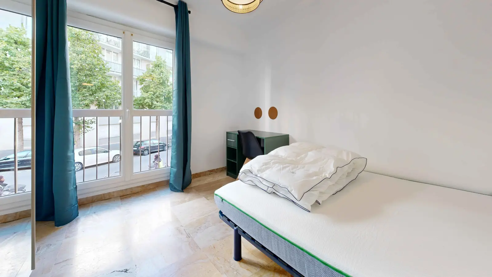 Chambre Rue du Pré Saint-Gervais à Paris