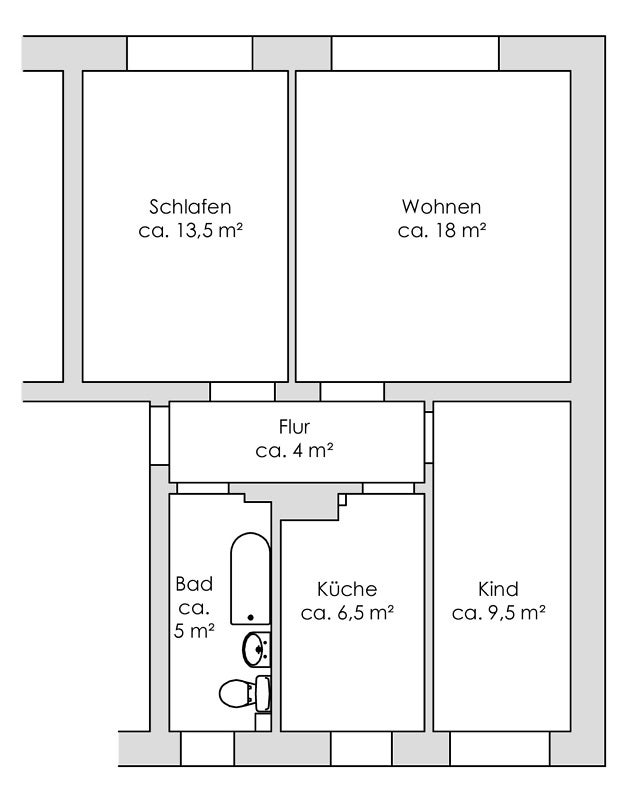 Wohnung Frankenheimer Straße in Schkeuditz