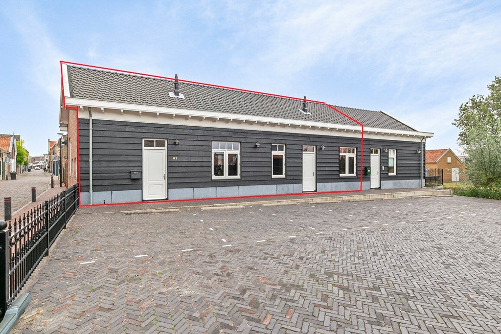 Huis Vissersdijk 61 in Middelharnis