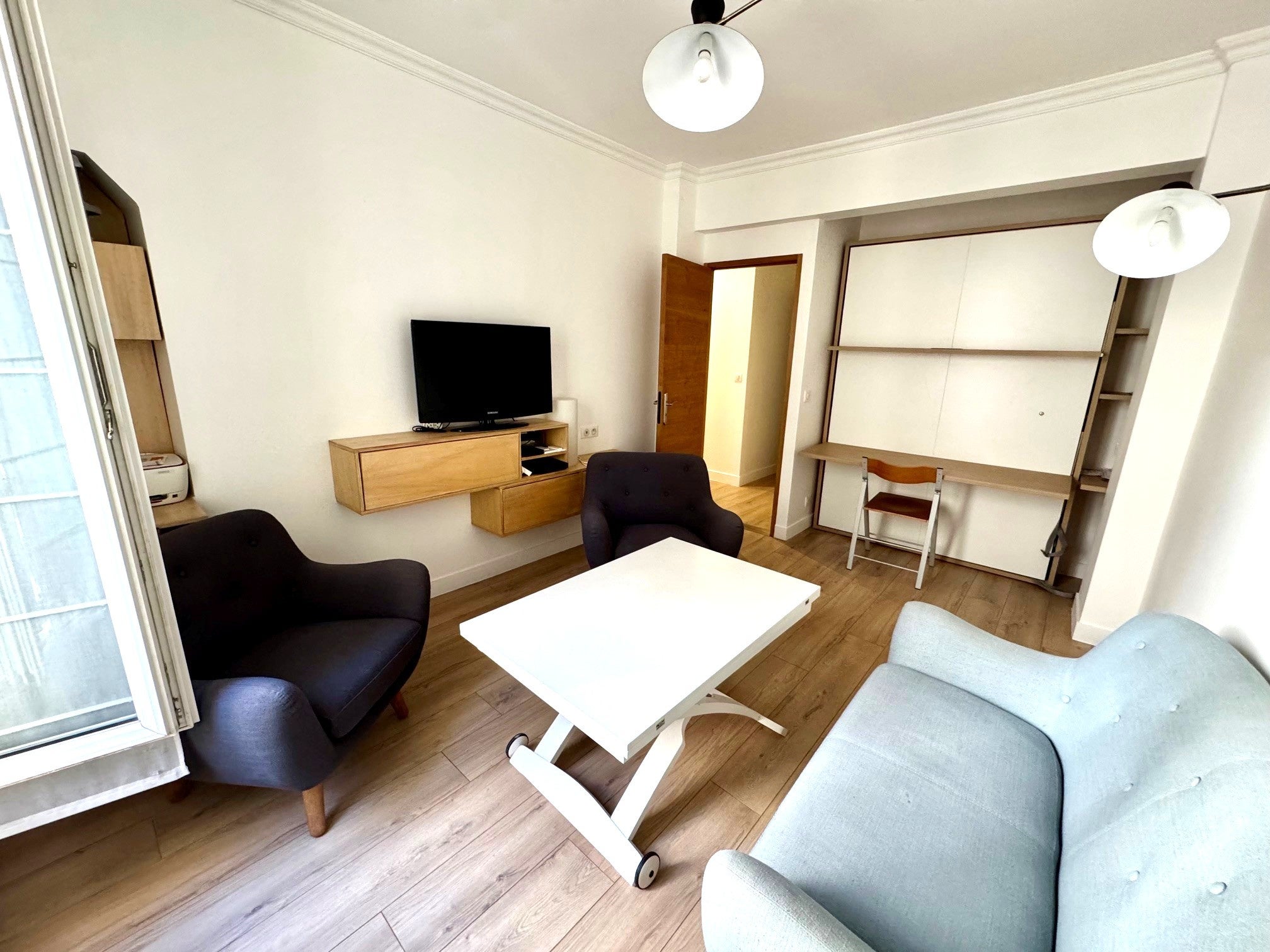 Flat Boulevard de Courcelles in Paris