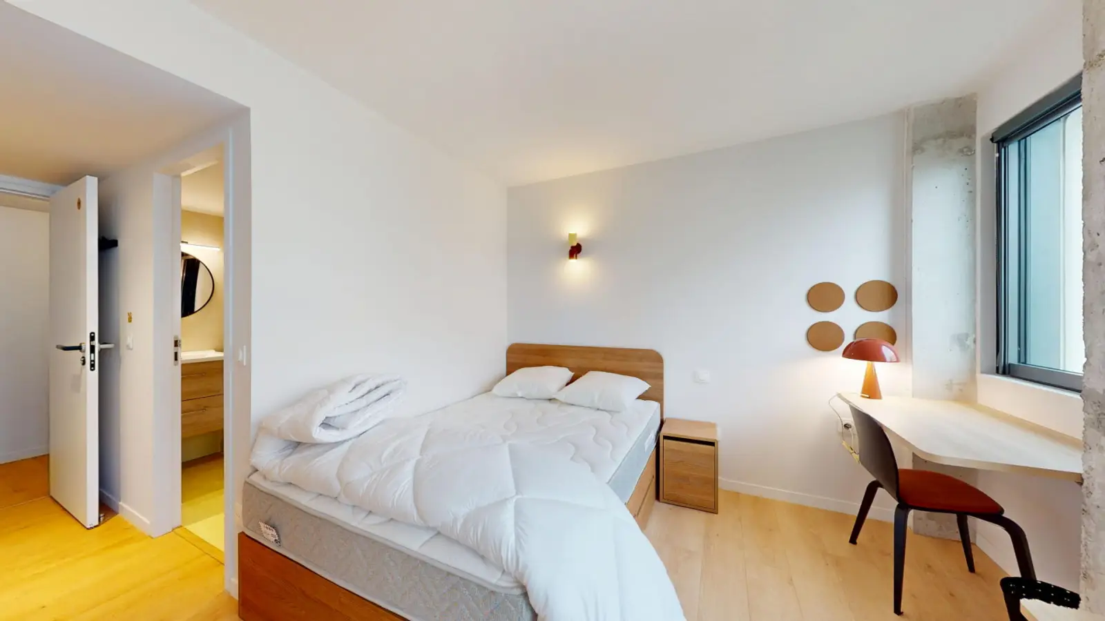 Chambre Square Charles Laurent à Paris