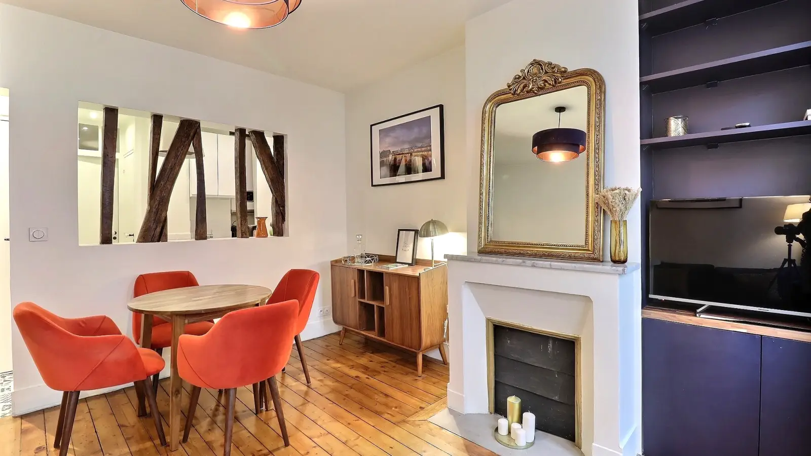 Flat Rue de Saussure in Paris