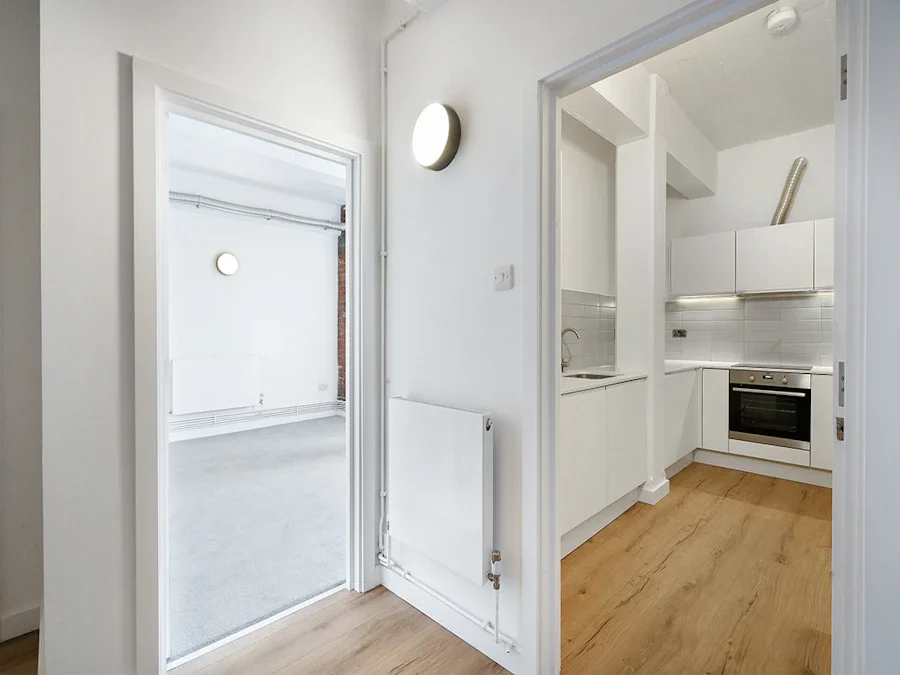 Flat Tyssen Street in London