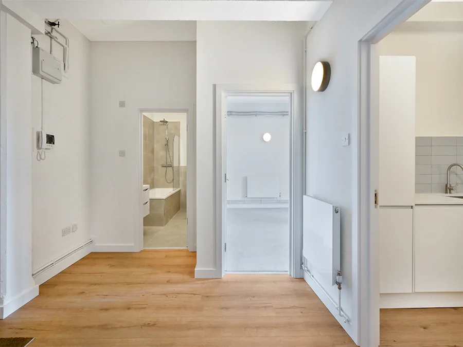 Flat Tyssen Street in London