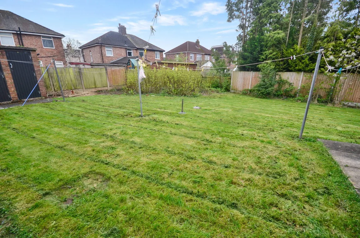Flat Derby Road in Widnes