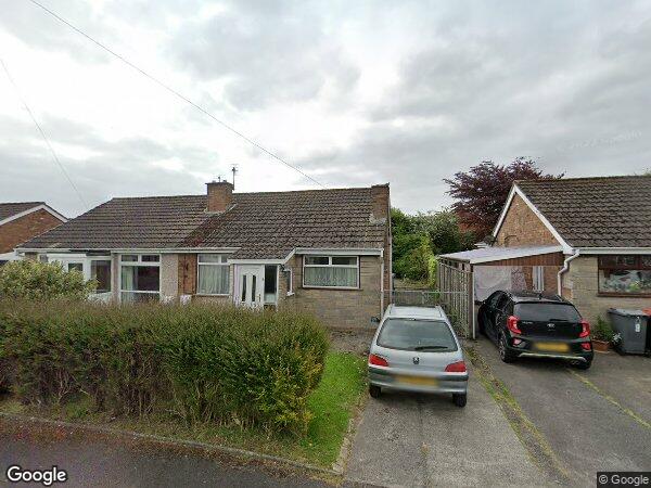 House Rosslyn Crescent in Borough of Wyre