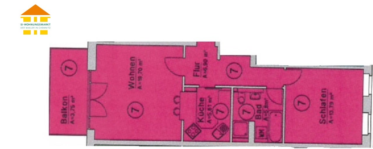 Wohnung Ludwig-Richter-Straße in Chemnitz