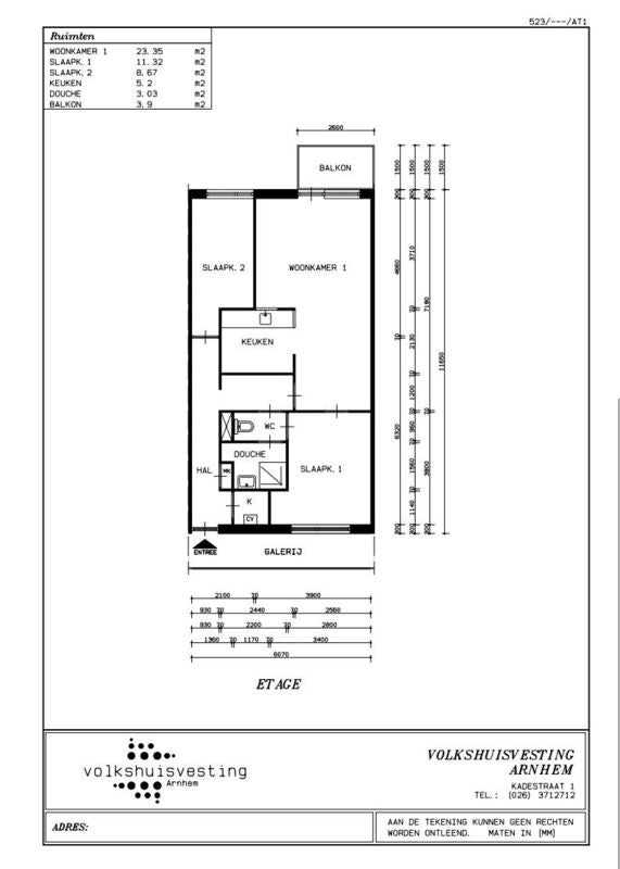 Appartement John Lennonstraat 3
