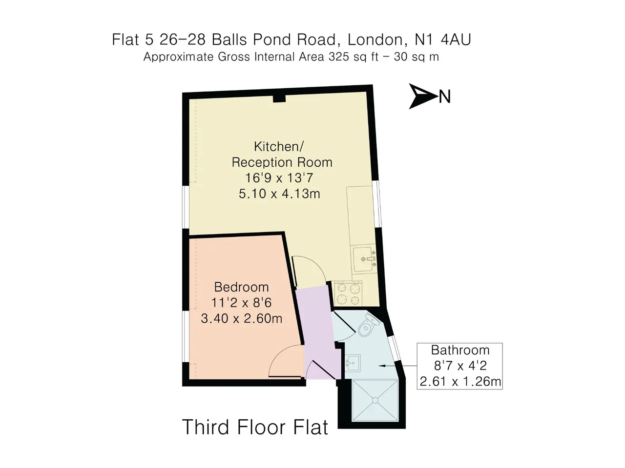 Flat Balls Pond Road in Greater London