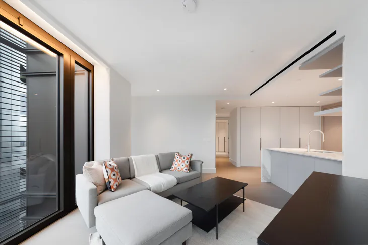 Flat Bishopsgate in City of London
