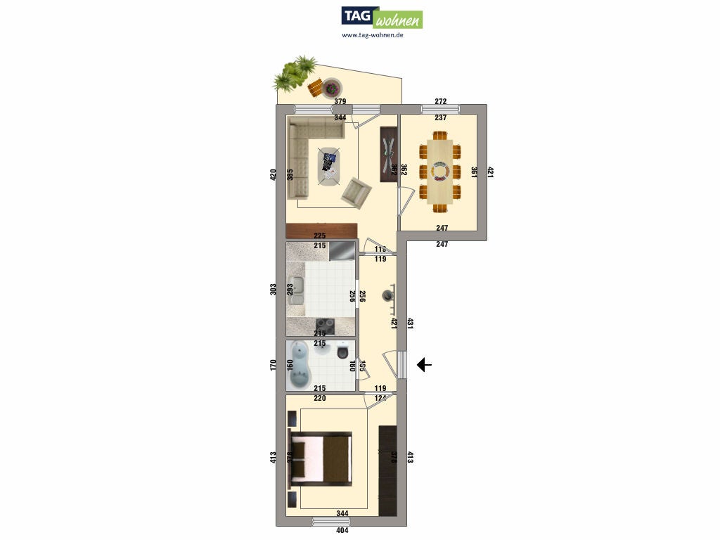 Wohnung Am Roßmannsbach in Nordhausen