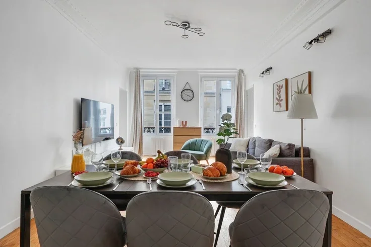 Flat Rue des Haudriettes in Paris