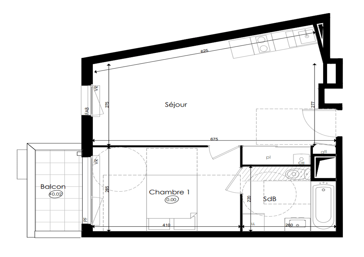 Appartement Rue Pasteur à Chenôve