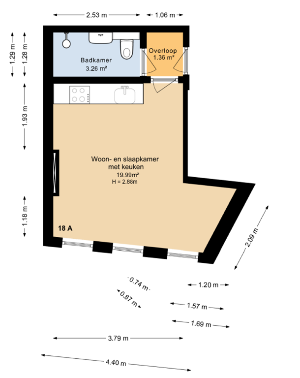 Woning te huur: Noorderstationsstraat, Groningen