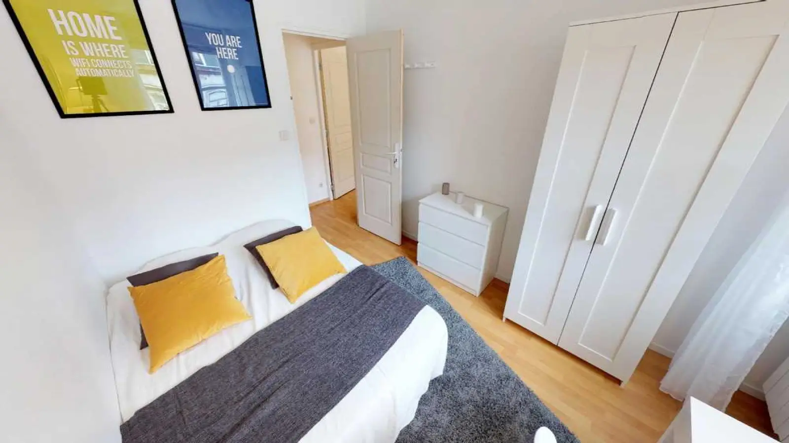Chambre Rue du Faubourg Notre-Dame à Lille