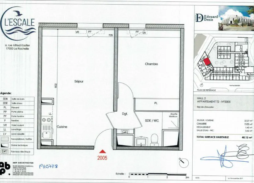 Flat Rue Paul Sabatier in La Rochelle