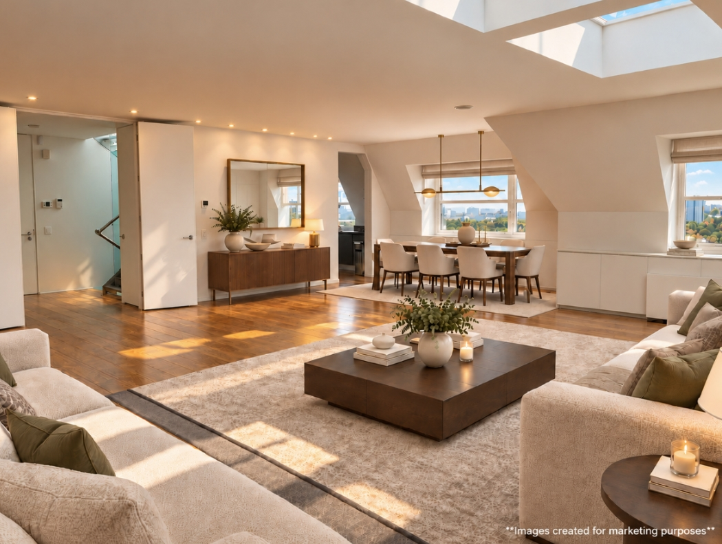Flat Boydell Court in Greater London