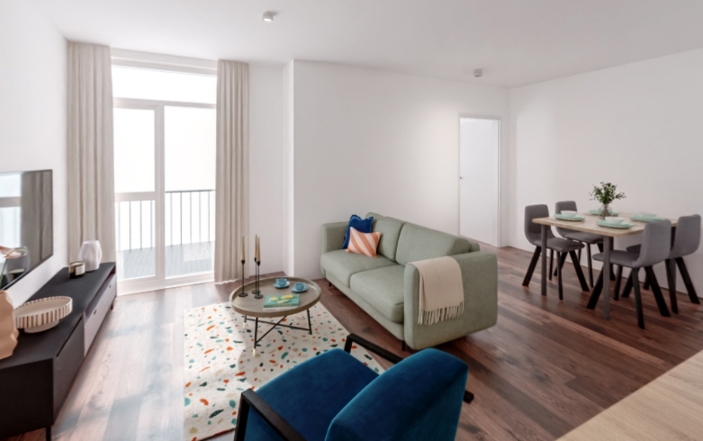 Flat Barking Wharf Square in Greater London