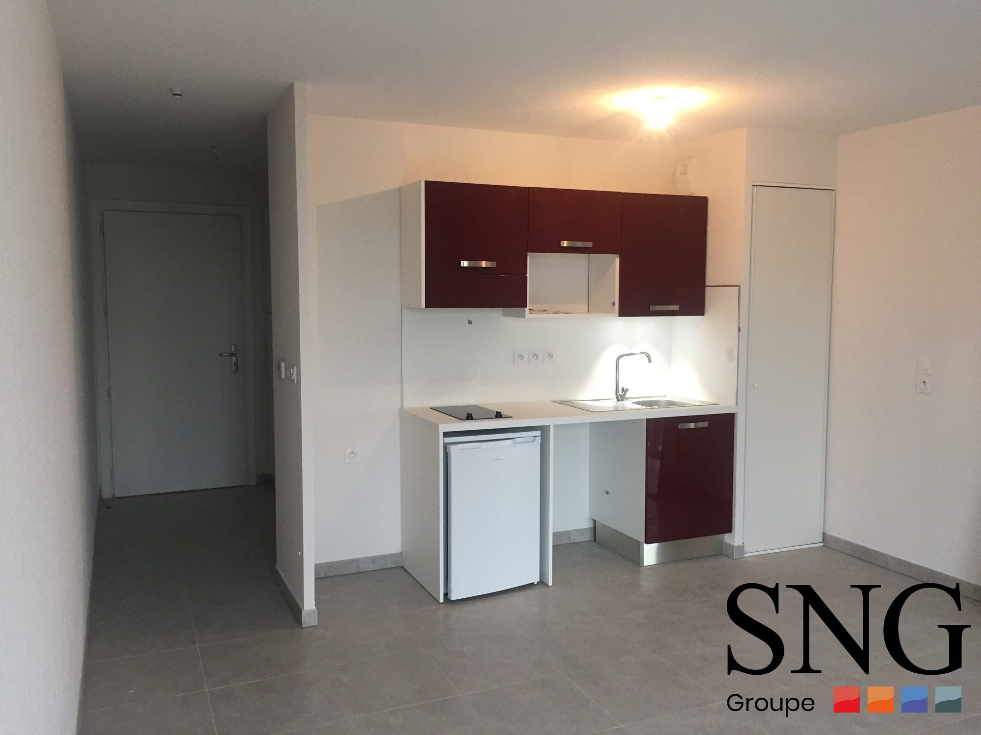 Flat Route de Narbonne in Auzeville-Tolosane