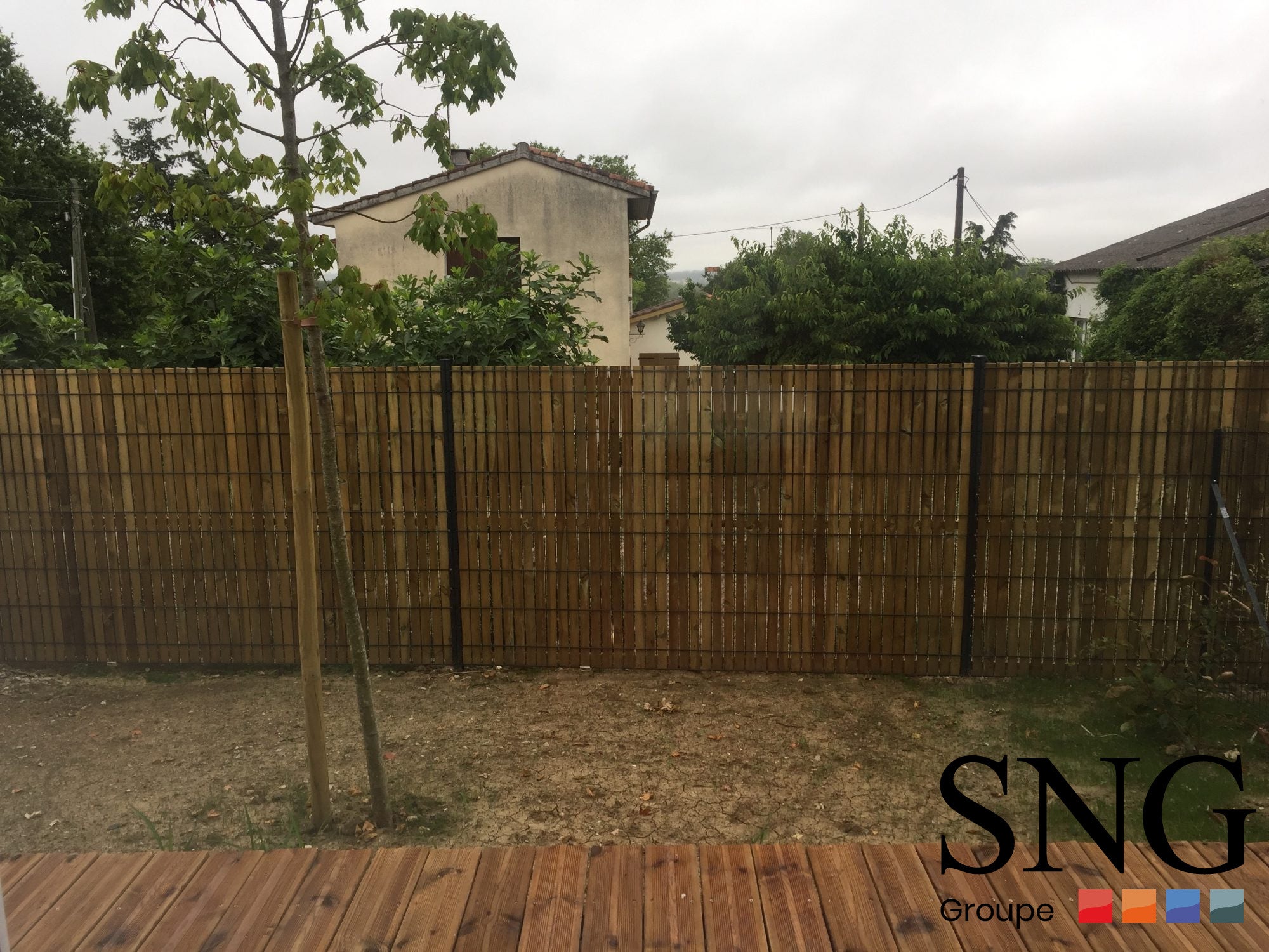 Flat Route de Narbonne in Auzeville-Tolosane